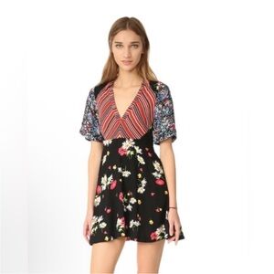 Free People Mix it Up minidress 4